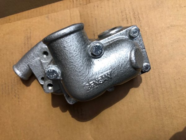 Ford Cargo Twin Thermostat Housing , Dover Engine, 0811/13/15 etc ALL MODELS EXCEPT CUMMINS